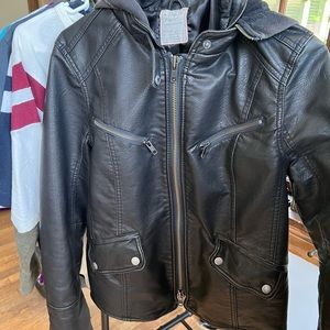 We The Free Vegan Leather Jacket